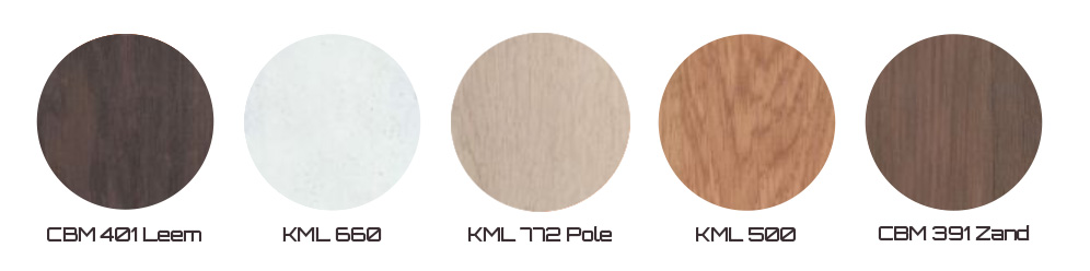 Kleuren kast Havana Meubitrend - Baan Wonen