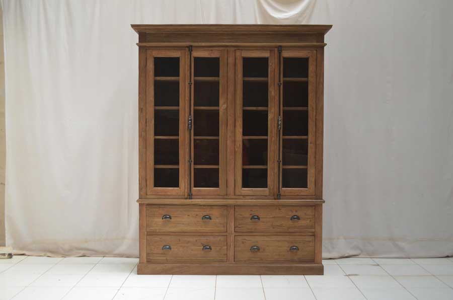 Ita Vitrinekast - Teak Meubelen - Baan Wonen